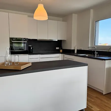 Moderne Am Neckar Mit Grosser Dachterrasse *